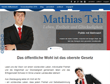 Tablet Screenshot of matthiasteh.ch